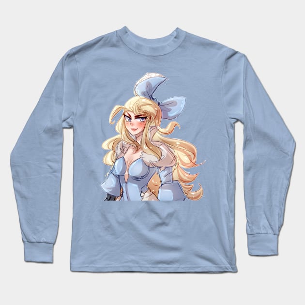 Blue Bird Long Sleeve T-Shirt by lythweird